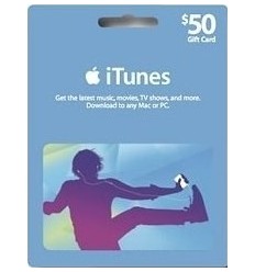 iTunes Gift Card $50 - EUA