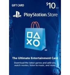 Cartão PSN $10 - Playstation Network EUA