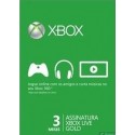 3 Meses Assinatura Xbox Live Gold