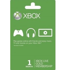 Xbox Live Gold - Assinatura 1 Mês