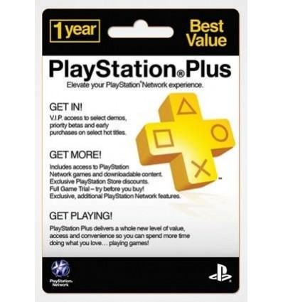Playstation Plus - Assinatura de 12 Meses (PSN USA)
