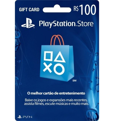 PSN R$100 - Playstation Network Brasil