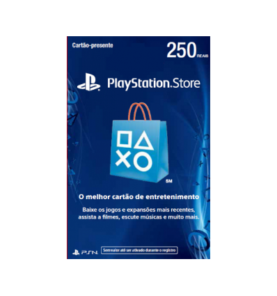 PSN R$250 - Playstation Network Brasil
